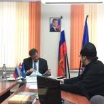 Николай Любимов провёл приём граждан в приёмной Партии в Калуге