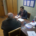 Альфир Бакиров провел личный прием граждан в Рыбинском районе