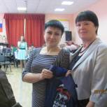 В Железнодорожном округе г. Курска Единороссы посетили инвалидов по зрению