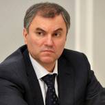 Володин призвал кабмин к более тесной работе с депутатами при подготовке законопроектов