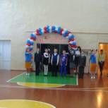 В Серпейской средней школе открыли после капитального ремонта спортивный зал