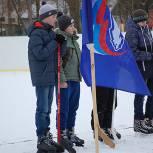 В Псковской области в рамках партпроекта построили хоккейную площадку
