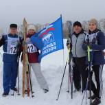 «Единая Россия» организовала в Липецкой области лыжную эстафету
