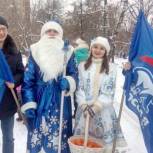В Люблино отметили Старый Новый год исконно русскими гуляниями