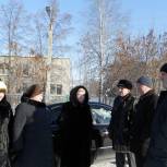 Кузнецк: Сергей Есяков побывал на стройплощадке школы