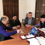 Прием граждан состоялся в Веденском районе