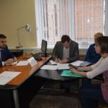 Артем Туров посетил с рабочим визитом Руднянский район