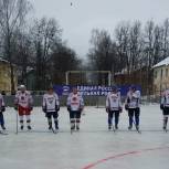 Ветераны хоккея встретились в Верхнеднепровском