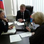 Максим Сураев провел прием в Балашихе