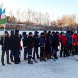 В Дюртюлях впервые состоялся турнир по хоккею в валенках