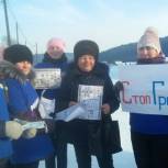 В Караидельском районе молодогвардейцы провели акцию «Стоп Грипп!»