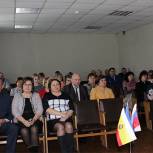 Сенатор Лариса Тюрина приняла участие в отчетном мероприятии в Ухоловском районе