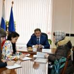 Андрей Соболев провел прием граждан