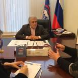 Мурад Гаджиев провел прием граждан