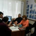 Виктор Егоршин провел прием граждан