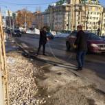 Активисты проекта «УРБАНиЯ» продолжают следить за состоянием пермских дорог