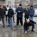 Отремонтированные в прошлом году дороги в Челябинске оказались аварийными