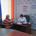 На приеме в Калуге были рассмотрены земельные вопросы и вопросы индексации пенсий