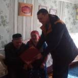 В Чекмагушевском районе единороссы поздравили ветерана с 90-летием