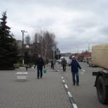 Алексеевские партийцы приняли участие в традиционной уборке территорий