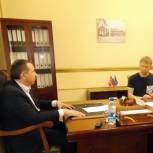 Приём граждан провёл депутат ПГД Валерий Шептунов