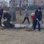 Месячник по благоустройству начался в Большеглушицком районе