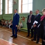 В Спасской средней школе Вологодского района дан старт партийному проекту «Детский спорт»