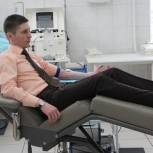 Национальный день донора в Альметьевске отметили республиканской акцией