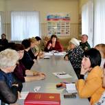 Татьяна Головачева встретилась с ветеранами  Левобережного района