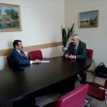 Геннадий Скляр посетил Ульяновский район