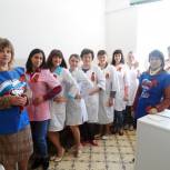 Первичка Георгиевска организовала раздачу георгиевских лент