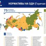 «Управдом» представил карту нормативов ОДН всех регионов страны