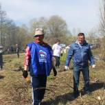 Малоярославецкие единороссы поддержали субботник в п. Детчино
