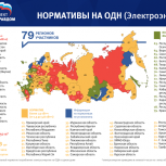Партпроект «Единой России» «Управдом» представил карту нормативов ОДН по итогам проведенного мониторинга в регионах