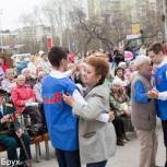 Местные отделения Партии поздравляют жителей с предстоящим Днём Победы