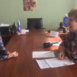 Таиса Чернова провела прием граждан