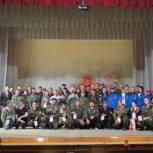 В Кадомском районе студенты совершили марш-бросок
