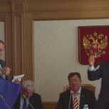 Айрату Хайруллину вручили медаль «За труды в проведении Всероссийской сельскохозяйственной переписи»