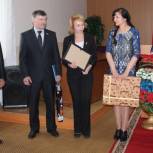 Партийцы поздравили главу Ромненского района с вступлением в должность