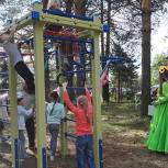 В рамках партпроекта в Кирове открылась детская площадка в садоводческом товариществе