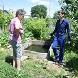 Единороссы Красногвардейского района решили проблему с водоснабжением в доме ветерана