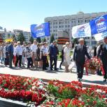 Партийцы почтили память погибших в Великой Отечественной войне 