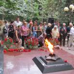 Свечи памяти зажгли в Железноводске