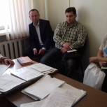 Депутат городского Совета Уфы Андрей Борисов провел прием граждан