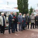 Жуковчане зажгли «свечи памяти»