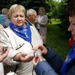 76 свечей у мемориала памяти