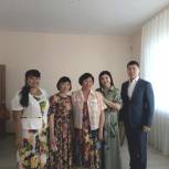 Партийцы в гостях у Веры Шуграевой