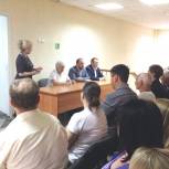 Владимир Писарюк и Дмитрий Ханенко встретились с жителями Заводского района