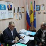 Депутат Рустам Агишев провел прием граждан