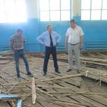 В Подлесном начата реконструкция спортзала